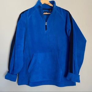Gap Vintage Oversized Fleece Pullover Blue